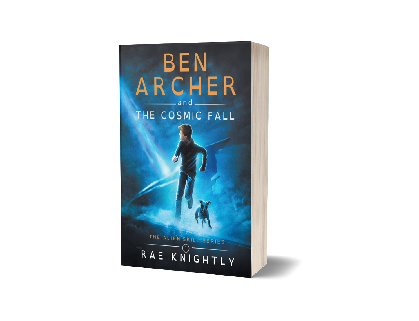 "Ben Archer and the Cosmic Fall, Book 1" – PAPERBACK - DYSLEXIC FONT