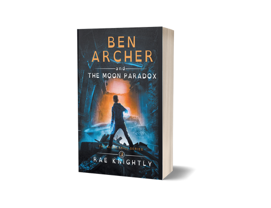 "Ben Archer and the Moon Paradox", Book 3, PAPERBACK - DYSLEXIC FONT