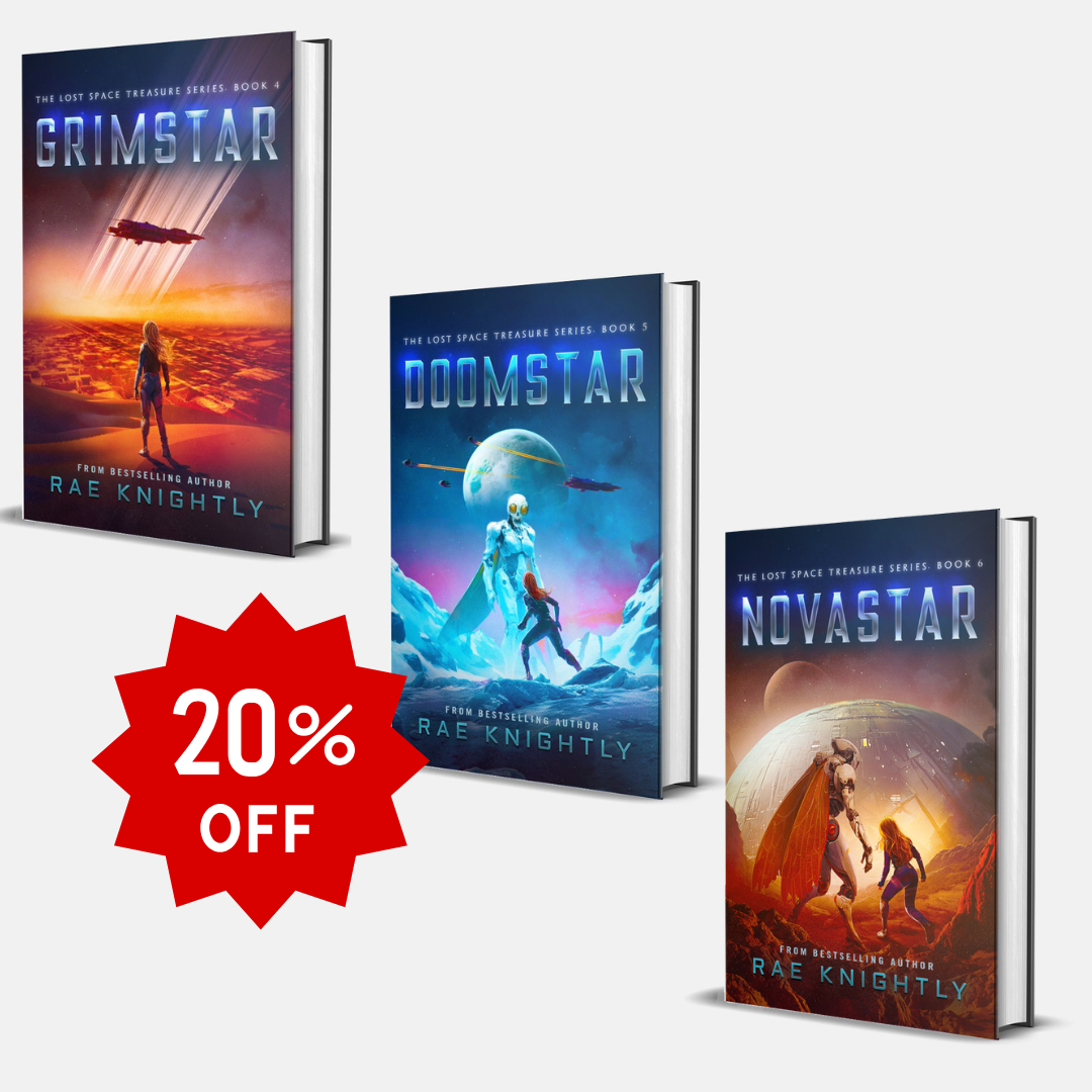 The Lost Space Treasure Series - HARDCOVER BUNDLE 4-6