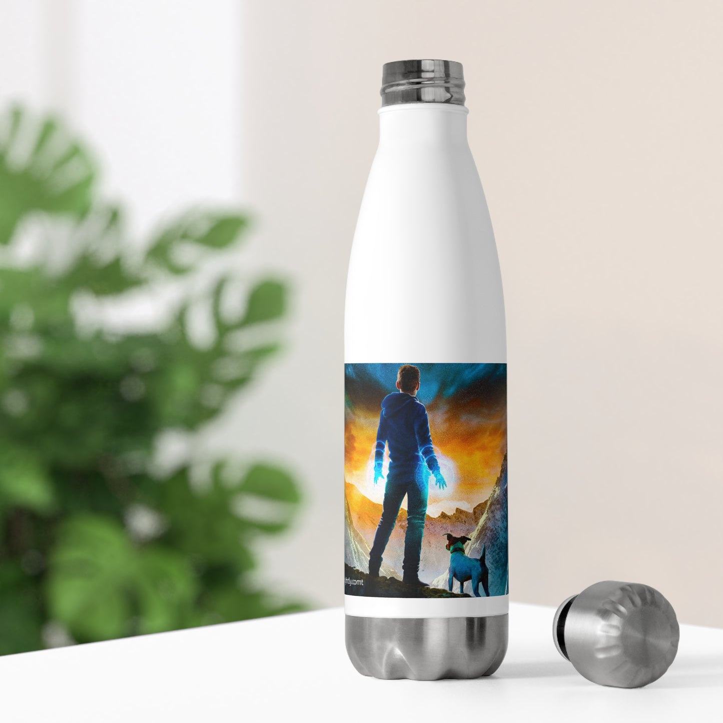 20oz Insulated Bottle - Ben Archer and the Alien Skill