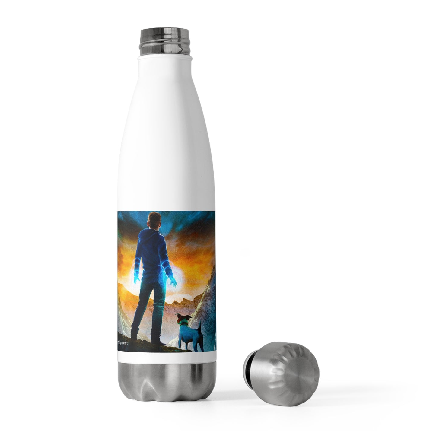 20oz Insulated Bottle - Ben Archer and the Alien Skill