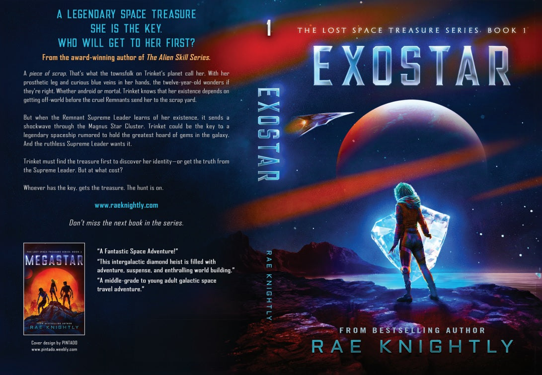 "Exostar (The Lost Space Treasure Series, Book 1)" - SIGNED HARDCOVER