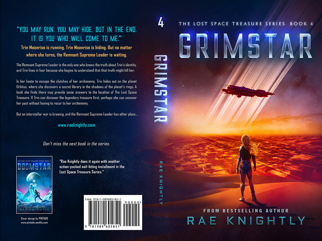 "Grimstar (The Lost Space Treasure Series, Book 4)" – HARDCOVER