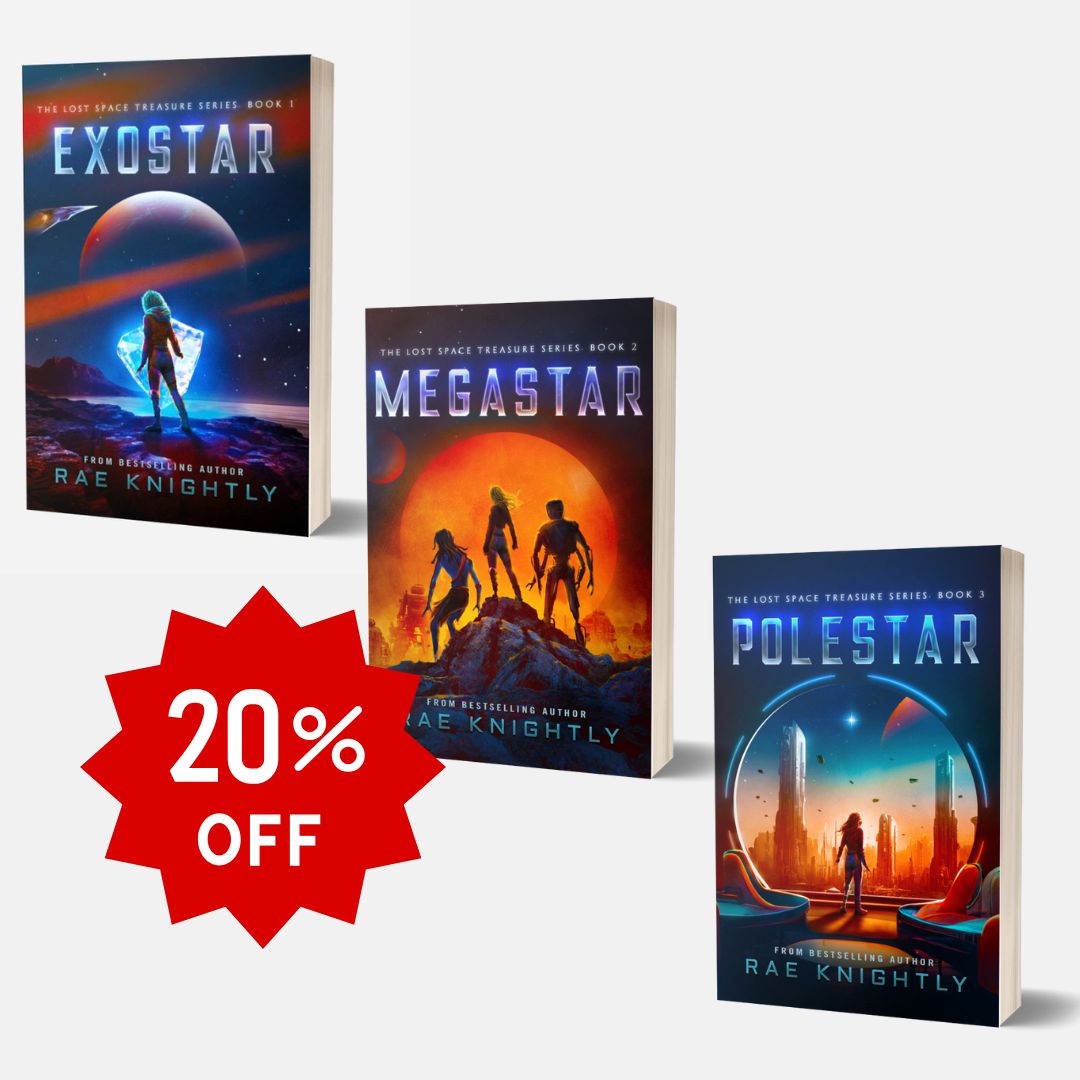 The Lost Space Treasure Series - PAPERBACK BUNDLE 1-3