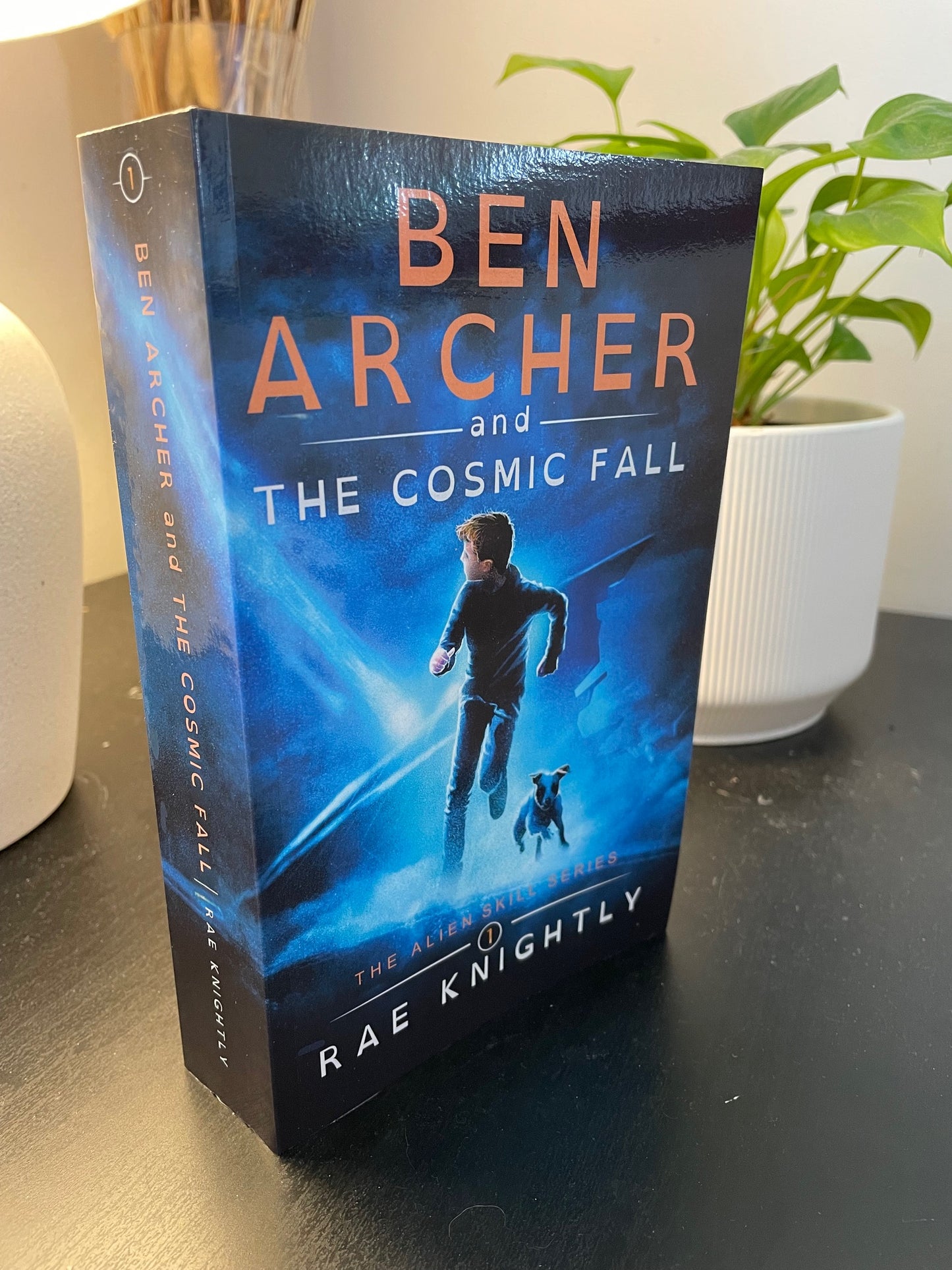 "Ben Archer and the Cosmic Fall, Book 1" – PAPERBACK - DYSLEXIC FONT