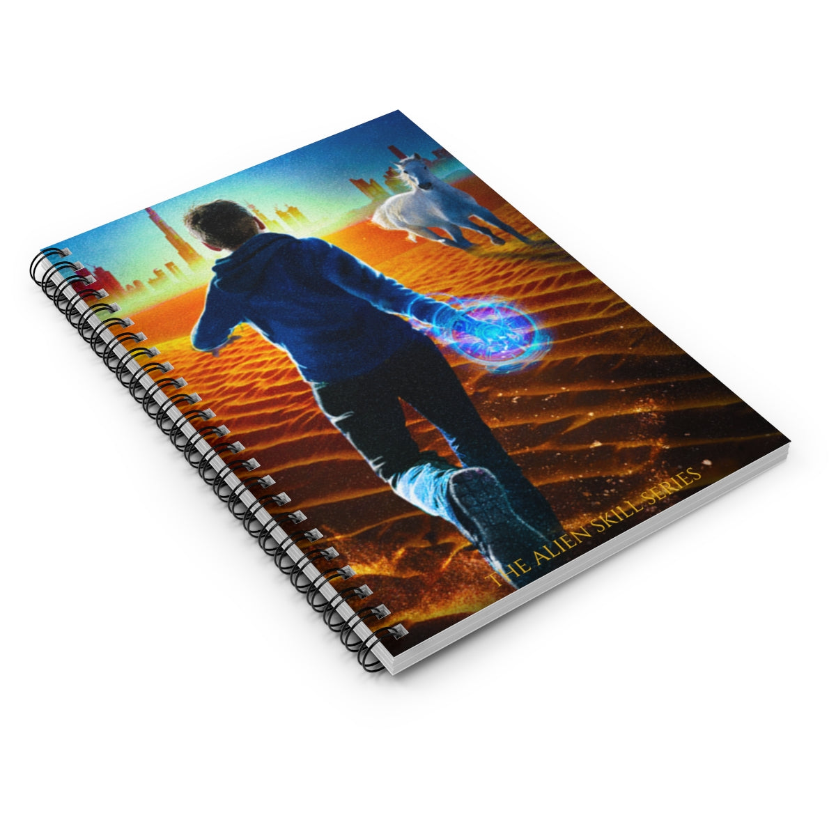 Spiral Notebook - Ruled Line - Ben Archer Star Rider