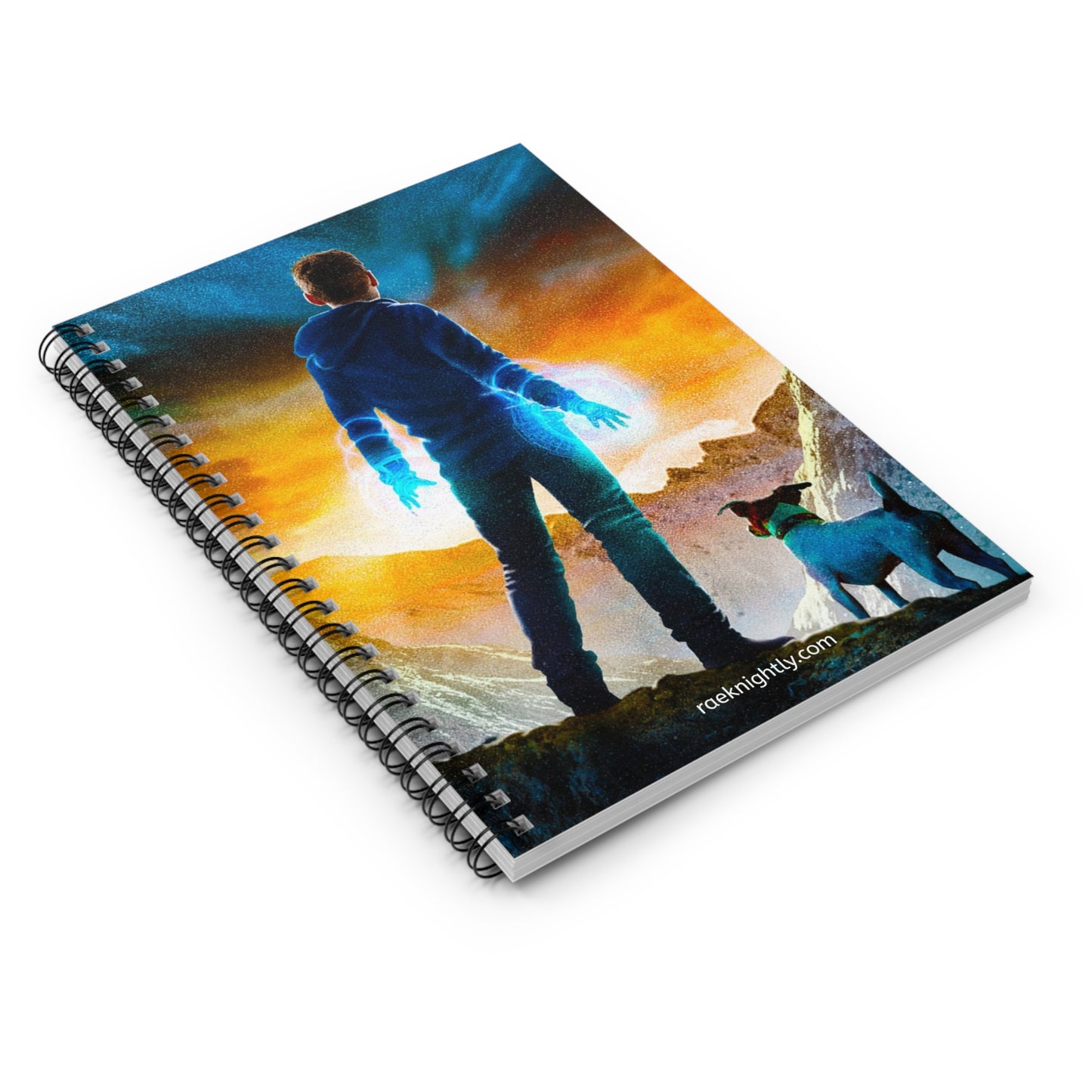 Spiral Notebook - Ruled Line - Ben Archer Alien Skill