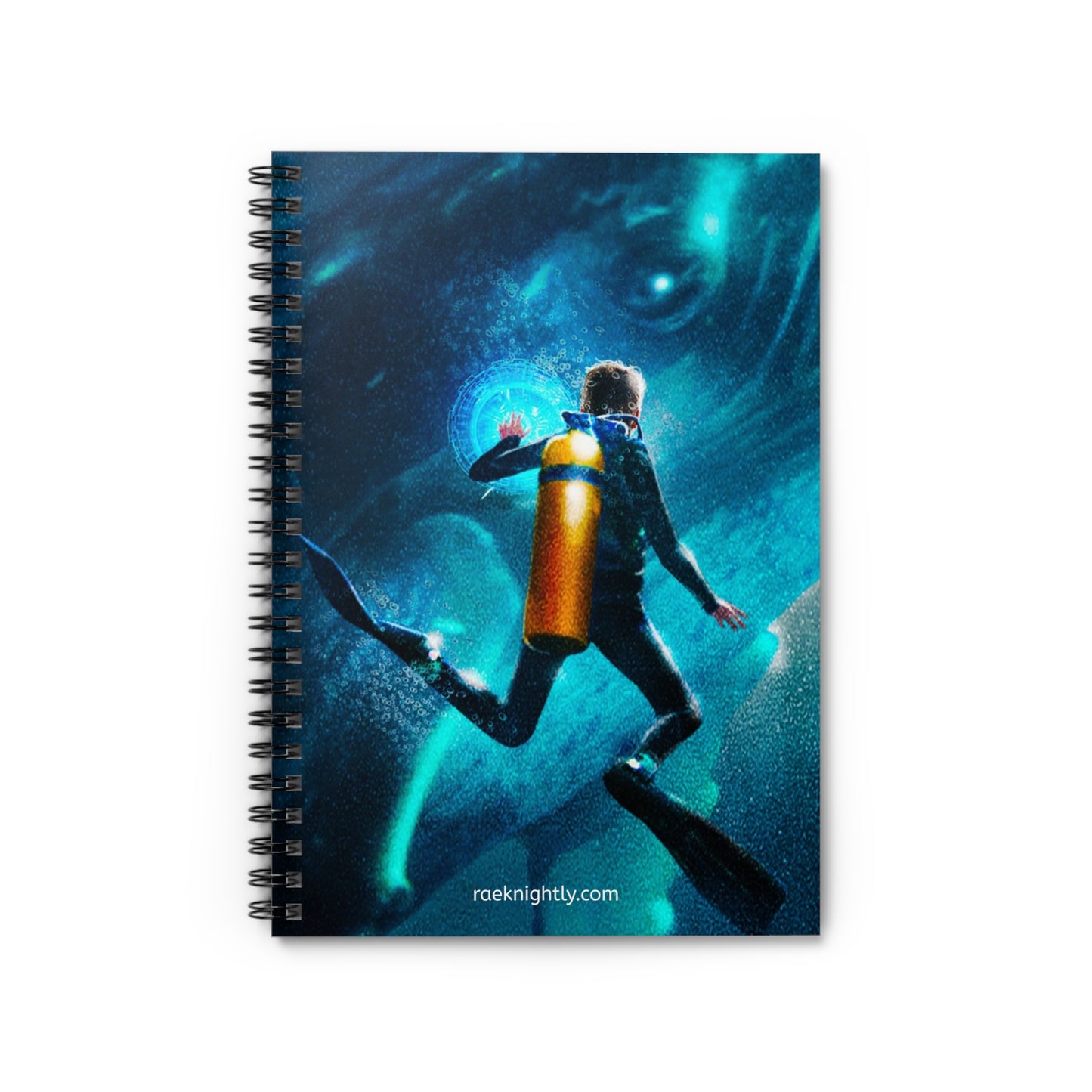 Spiral Notebook - Ruled Line - Ben Archer World Beyond