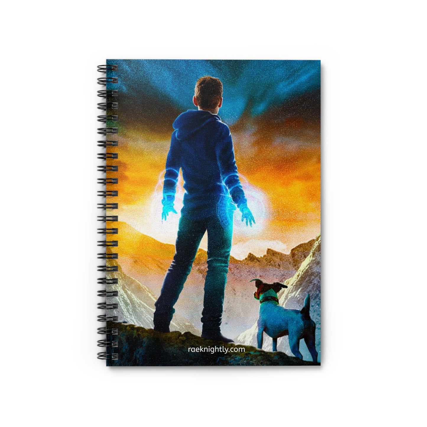 Spiral Notebook - Ruled Line - Ben Archer Alien Skill