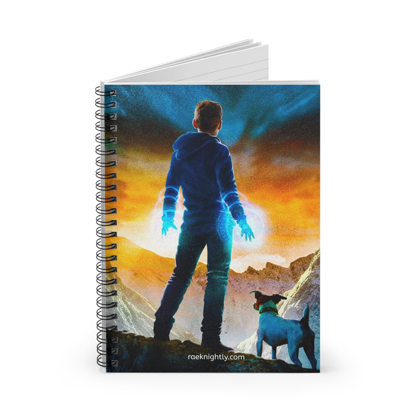 Spiral Notebook - Ruled Line - Ben Archer Alien Skill