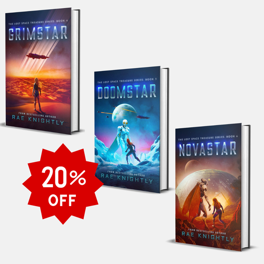The Lost Space Treasure Series - HARDCOVER BUNDLE 4-6