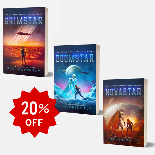 The Lost Space Treasure Series - PAPERBACK BUNDLE 4-6
