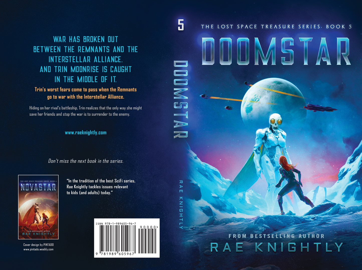 "Doomstar (The Lost Space Treasure Series, Book 6)" – HARDCOVER