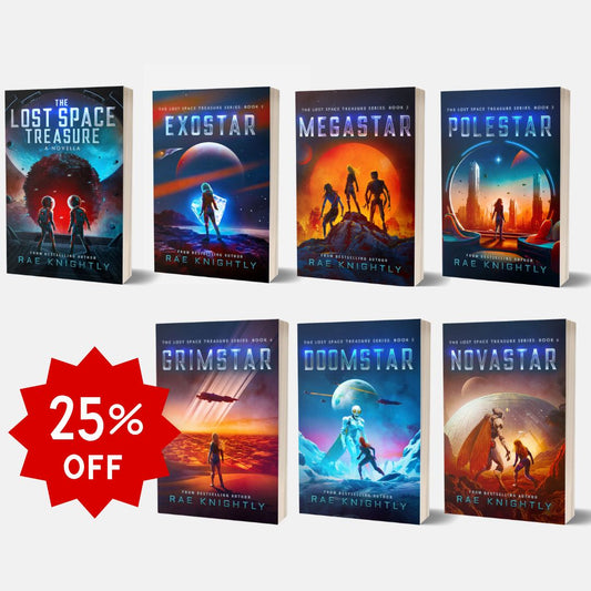 The Lost Space Treasure Series - PAPERBACK BUNDLE 0-7