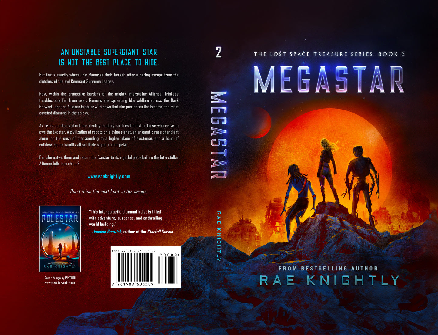 "Megastar (The Lost Space Treasure Series, Book 1" - SIGNED HARDCOVER