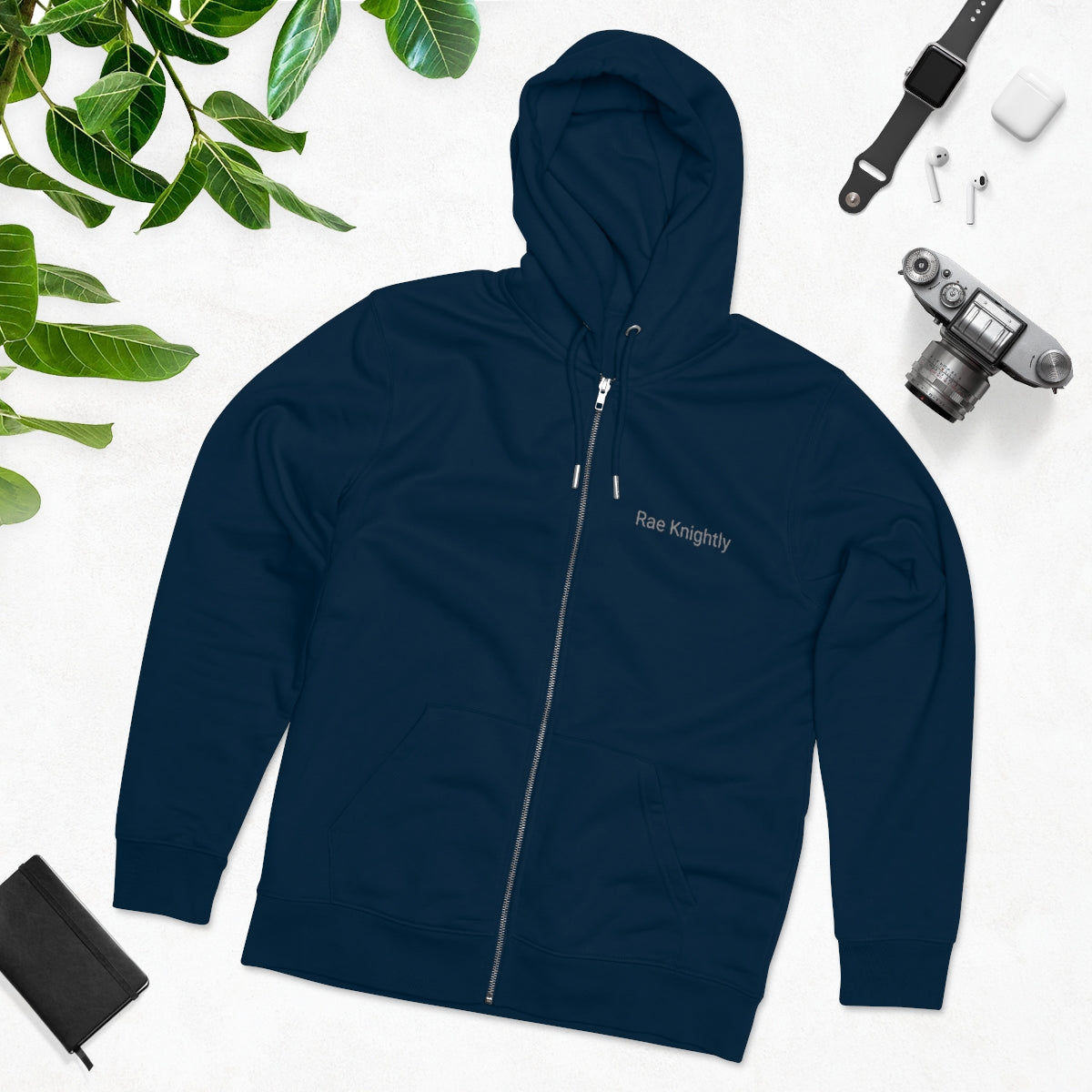 Men's Zip Hoodie - Rae Knightly